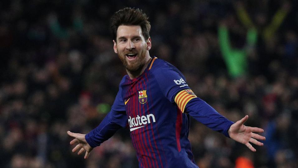 Footballer Messi Barcelona